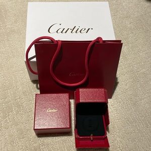 Box for Cartier Ring gift bag and mailing box